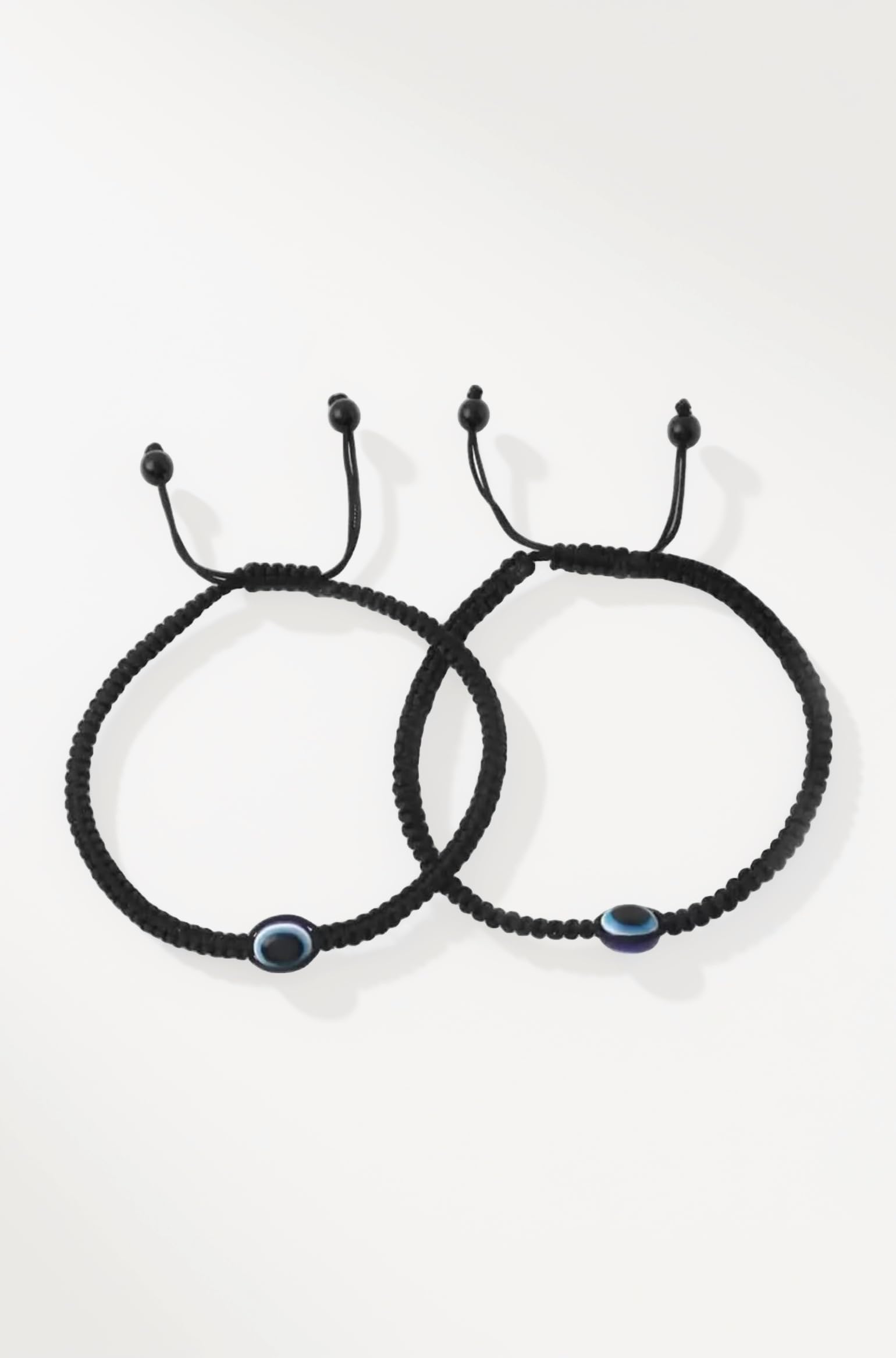 ARTIFICIAL TREE Evil Eye Charms Black Thread Adjustable Anklet (Payal) | Stylish Protective Anklet for Women and Girls | Trendy Black Thread Anklet (AT ANK 003)