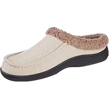 isotoner Mens Indoor/Outdoor Lewis Clog Slippers With Memory Foam Comfort