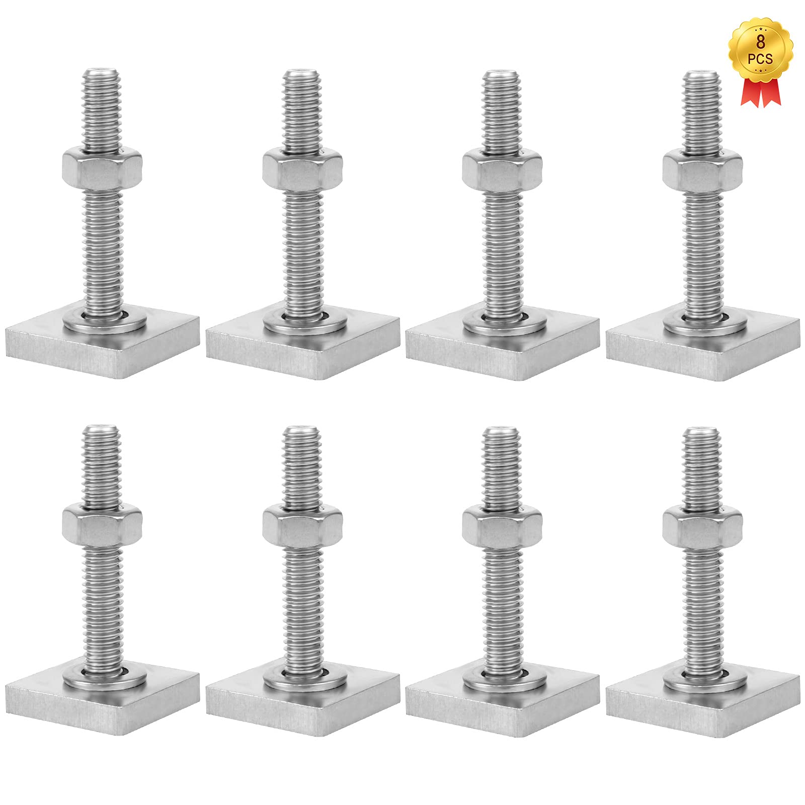 Buy Futongda 8 Pieces Roof Rack Bolts, Stainless Steel Roof Bolts M6 T