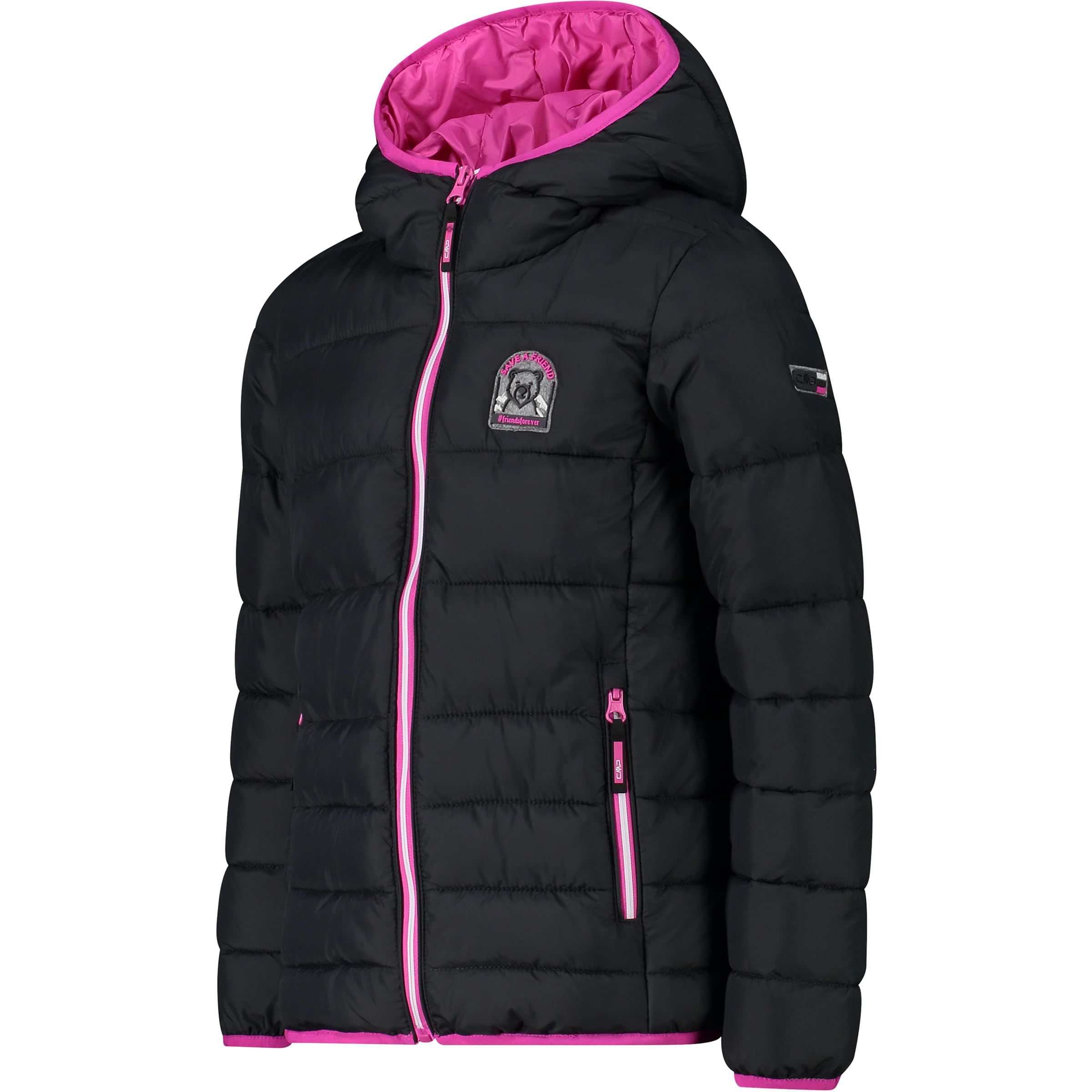 CMP Nylonowa kurtka dziewczęca ze stałym kapturem Uniseks - dzieci Giacca Da Bambina In Nylon Con Cappuccio Fisso