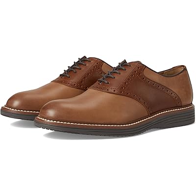 Johnston & Murphy Upton Saddle tan oiled/tan full grain