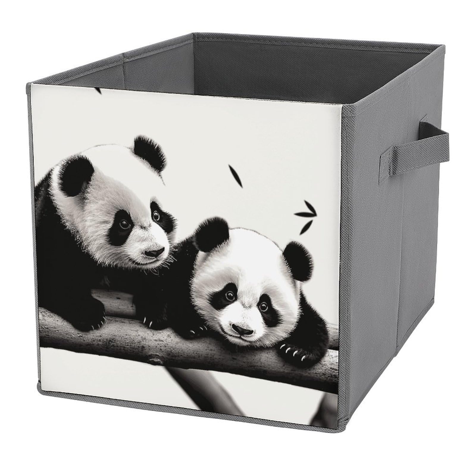 Panier de rangement panda pour organiser la chambre d'enfant avec style et douceur