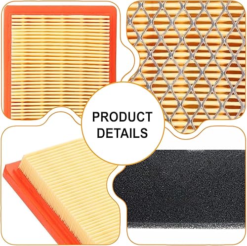 Miniatura 6 de Chikia Paquete de 3 filtros de aire 951-10298 de repuesto para MTD Cub Cadet ST100 SC100 Kohler 14 083 01-S 149CC cortacésped Courage XT6 XT7