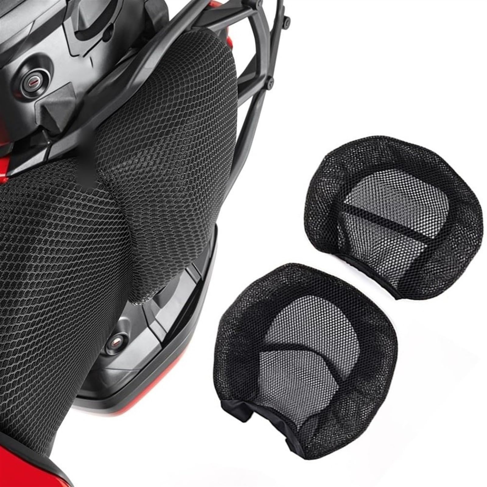 Housse de selle technique en tissu 3D premium pour moto Ducati Multistrada V4 S