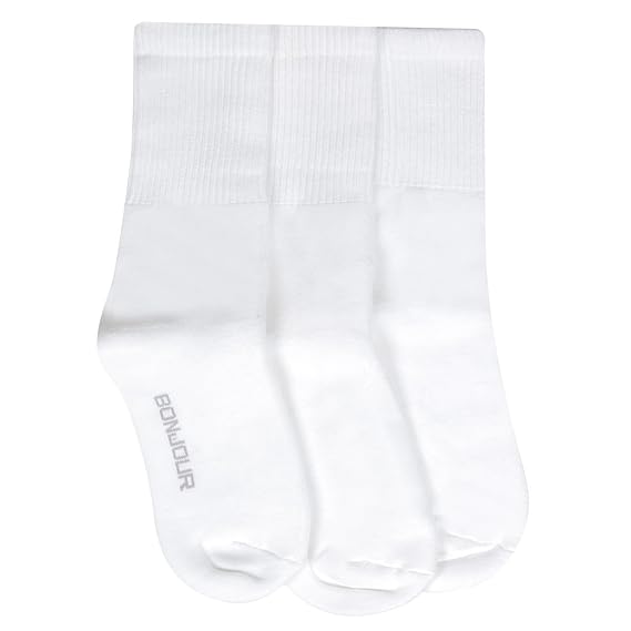 Men's Cushioned White Joggers