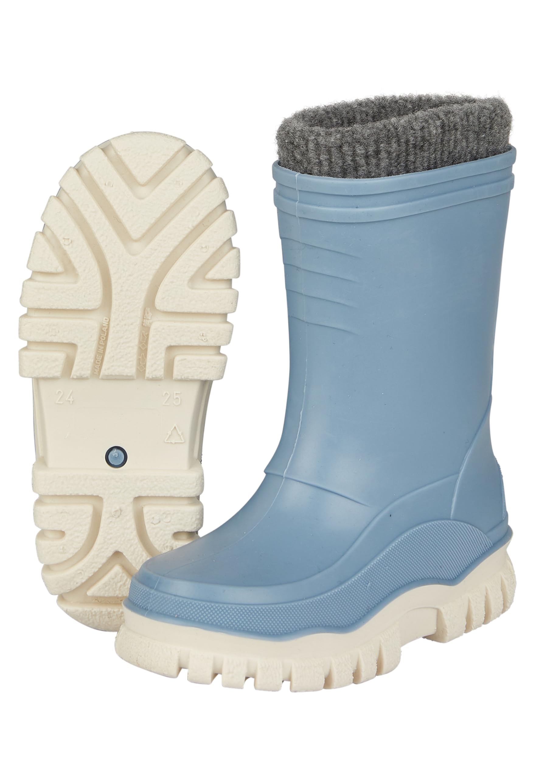 Sterntaler Kinder Gummistiefel Einfarbig, Gefüttert Stivali in gommaUnisex - Bambini e ragazzi