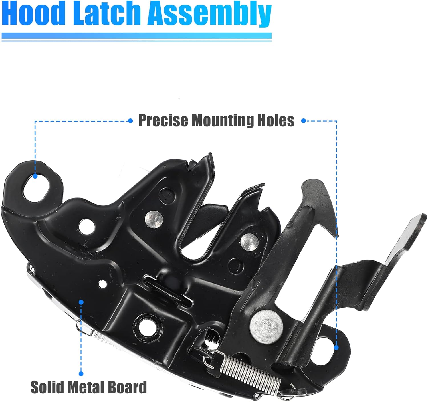 X AUTOHAUX 65601-7S000 Car Engine Hood Latch Lock for Nissan Armada 2004-2015 for Nissan NV 2012-2019 for Nissan Titan 2004-2015 Hood Latch Assembly Hood Lock Assy 656017S000