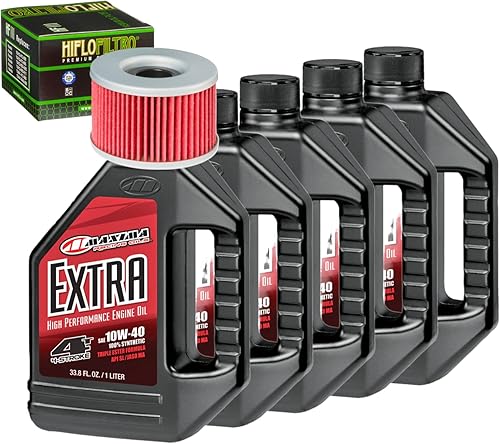 Miniatura 1 de Kit de cambio de aceite 10W-40 para Honda 2005 TRX500FGA Rubicon GPScape SRA