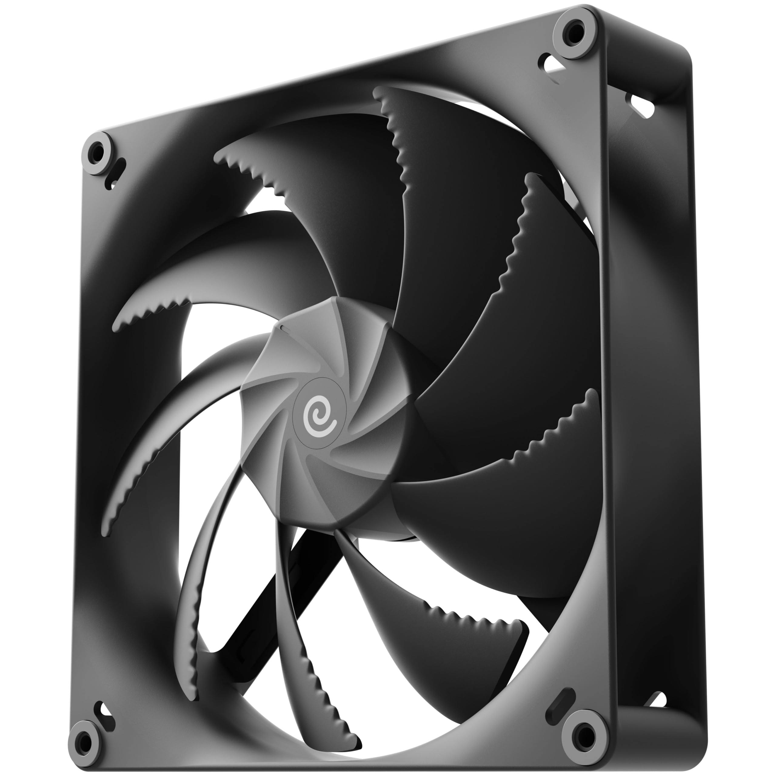 HAVN H18 180 mm Lüfter Schwarz – 2-Pack | Zwei leise & leistungsstarke PC Fans für Gehäuse & Radiator mit Triple-Groove-FDB-Lagern, Loopin-Cable-System & Vibrationsdämpfern