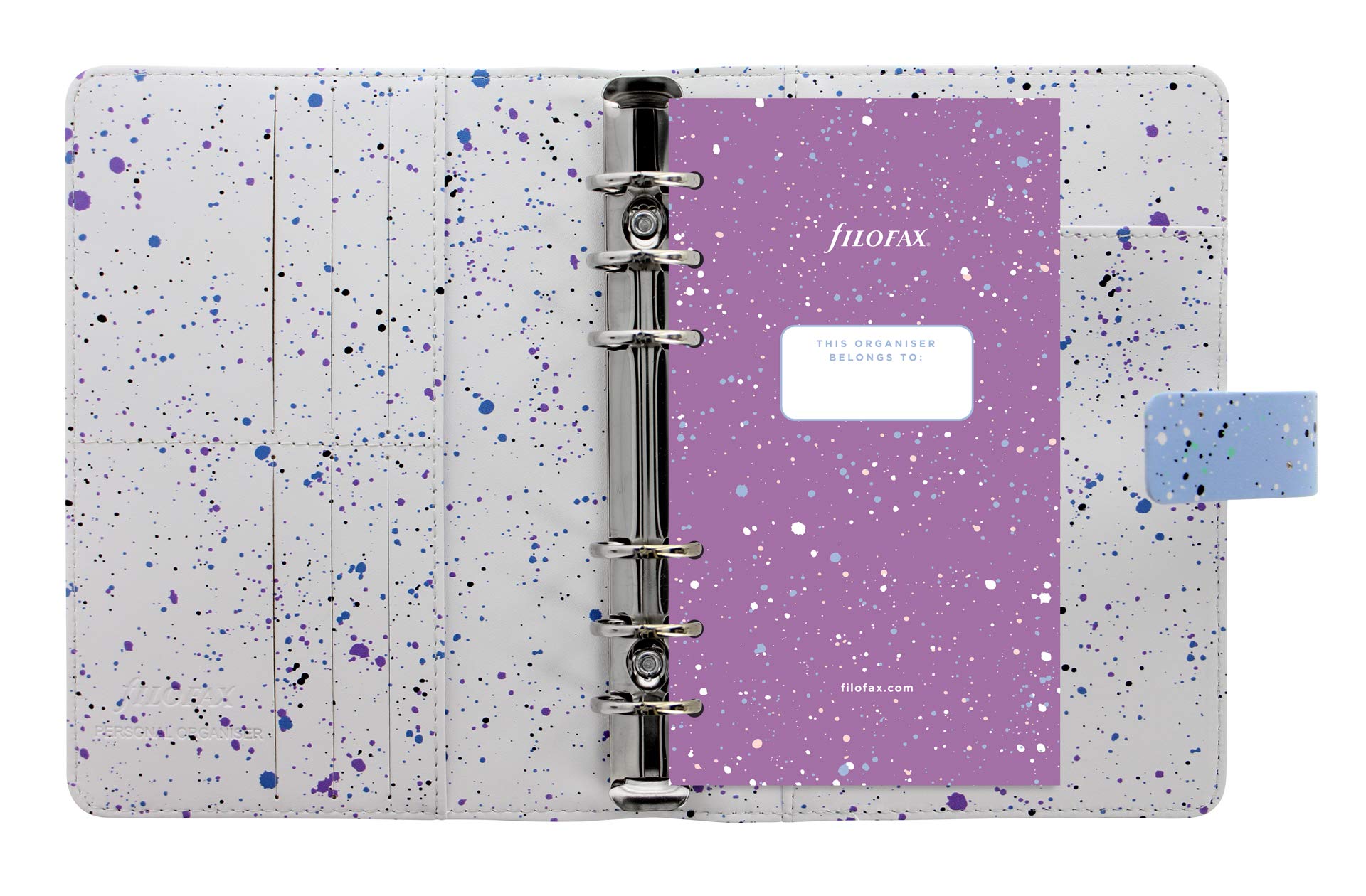 Filofax agenda ad anelli Expressions formato Personal - azzurro cielo