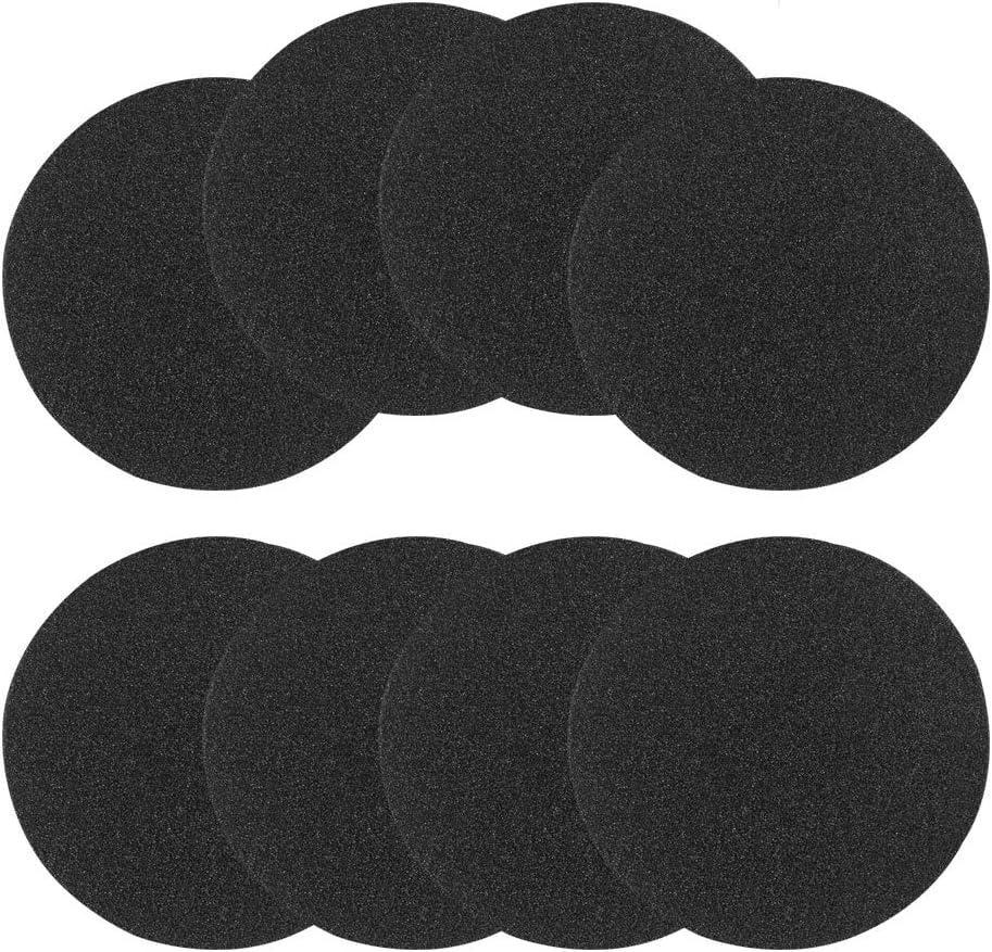 8 Packs Filters for Compost Bins,YuCool Compost Bin Filters Round, Activated Charcoal Filters Fits ALL Compost Bins up to 16cm