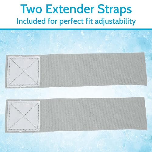 Miniatura 8 de Arctic Flex Soporte de bolsa de hielo para hombro, envoltura de gel frío reutilizable en frío, terapia caliente, soporte de estabilidad de