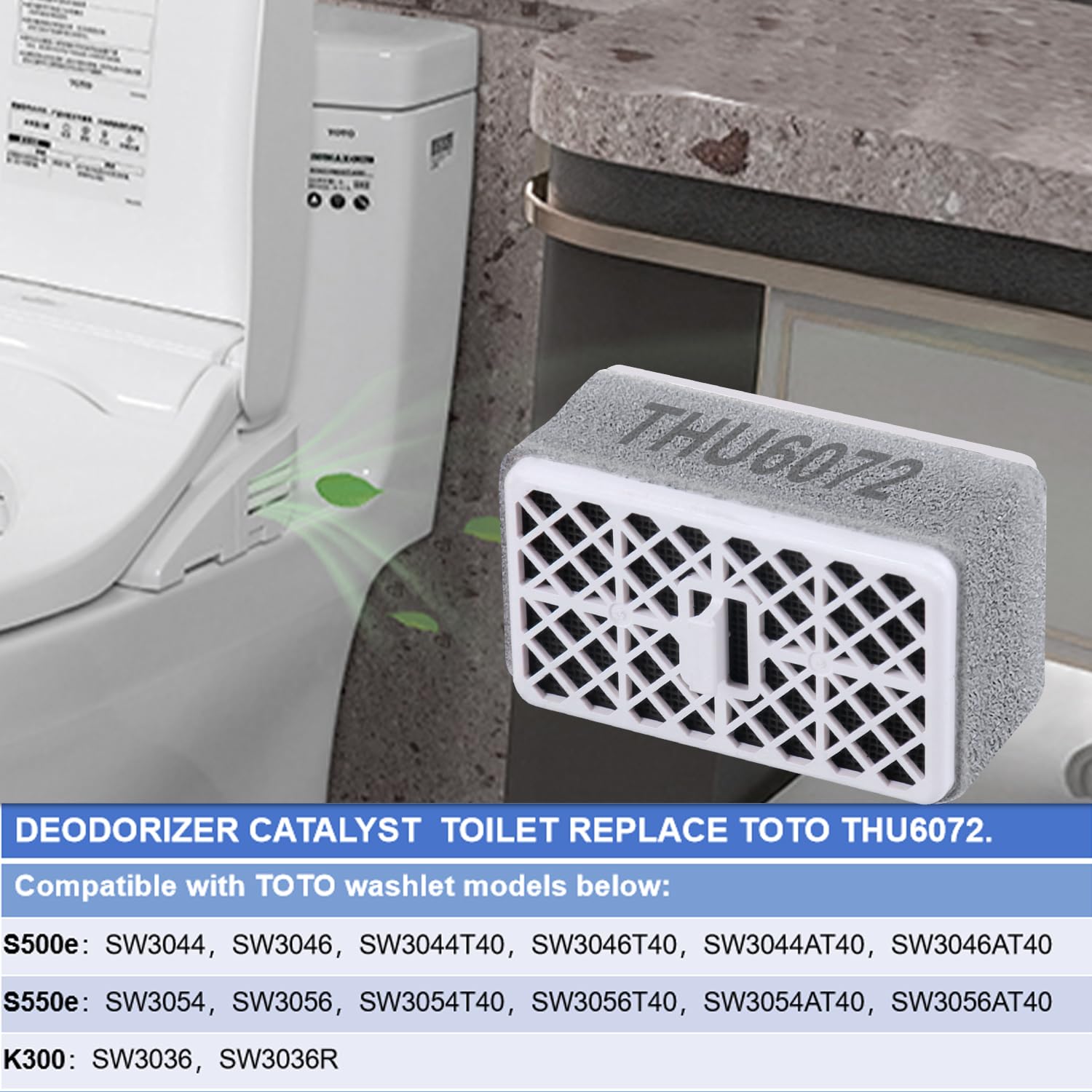 Amazon.com: THU6474-01/THU6474#01 THU6072 Deodorizer Filter