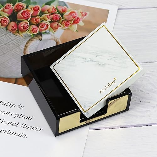 Miniatura 7 de Buqoo Suministros de oficina - Juego de grapadora acrílica y dispensador de cinta, cinta de núcleo de 1 pulgada, tijeras de tela de 6.3 pulgadas,