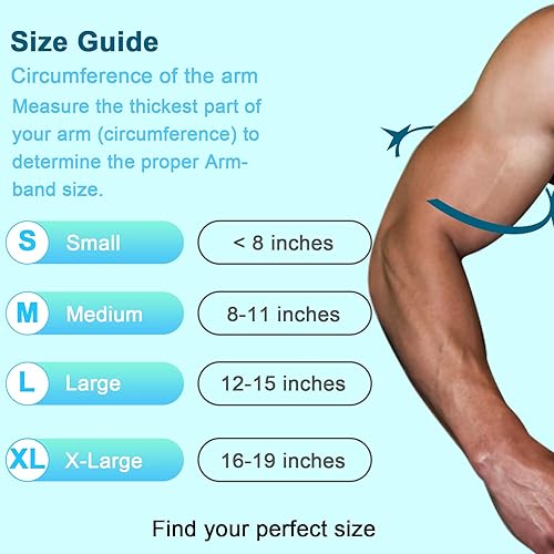 Miniatura 2 de Brazalete de teléfono para correr, almacenamiento más grande, cremallera resistente, correa ajustable, resistente al agua, compatible con iPhone y