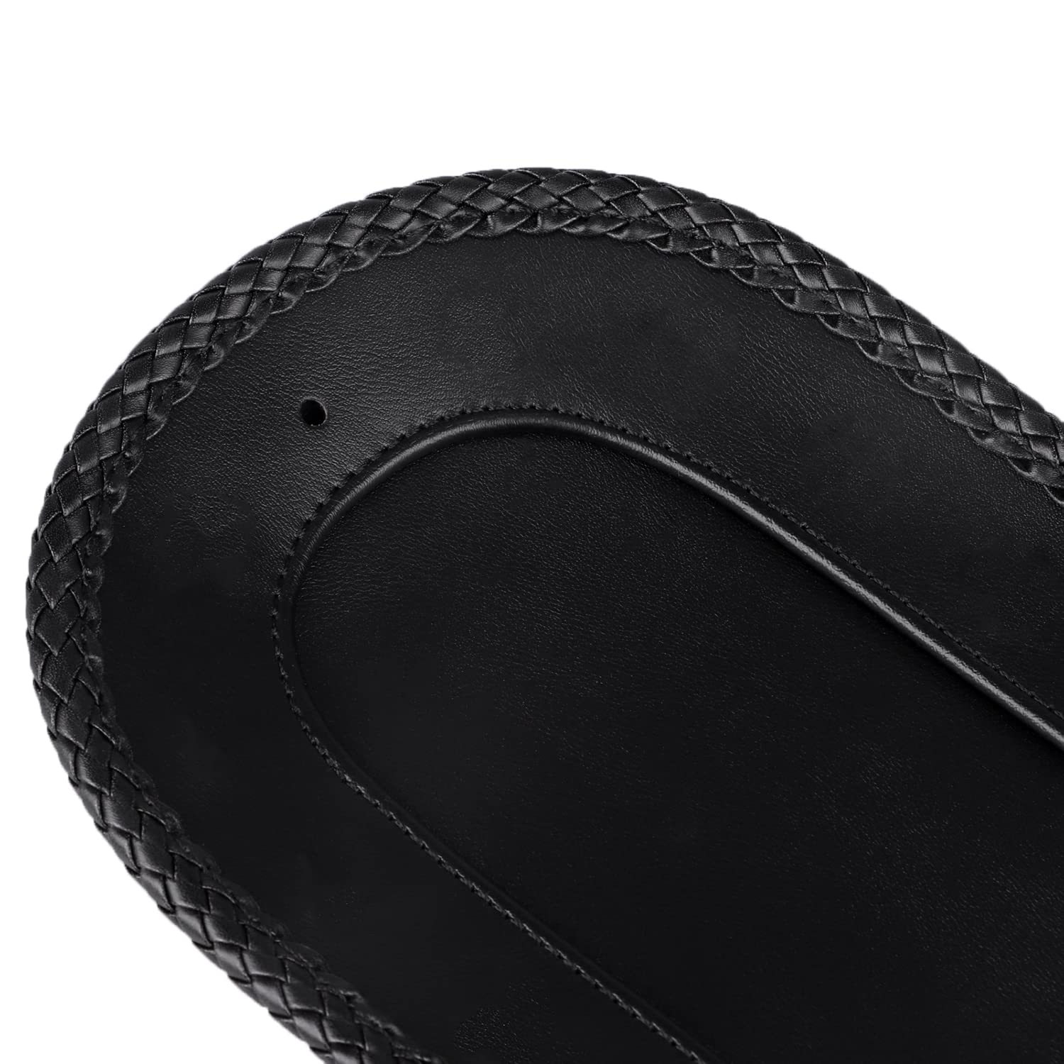 Noir moto pu cuir garde - boue arrière Bib cuir Harley Springer softail Heritage Classic flstc EFI flstci siège simple 2006-2017