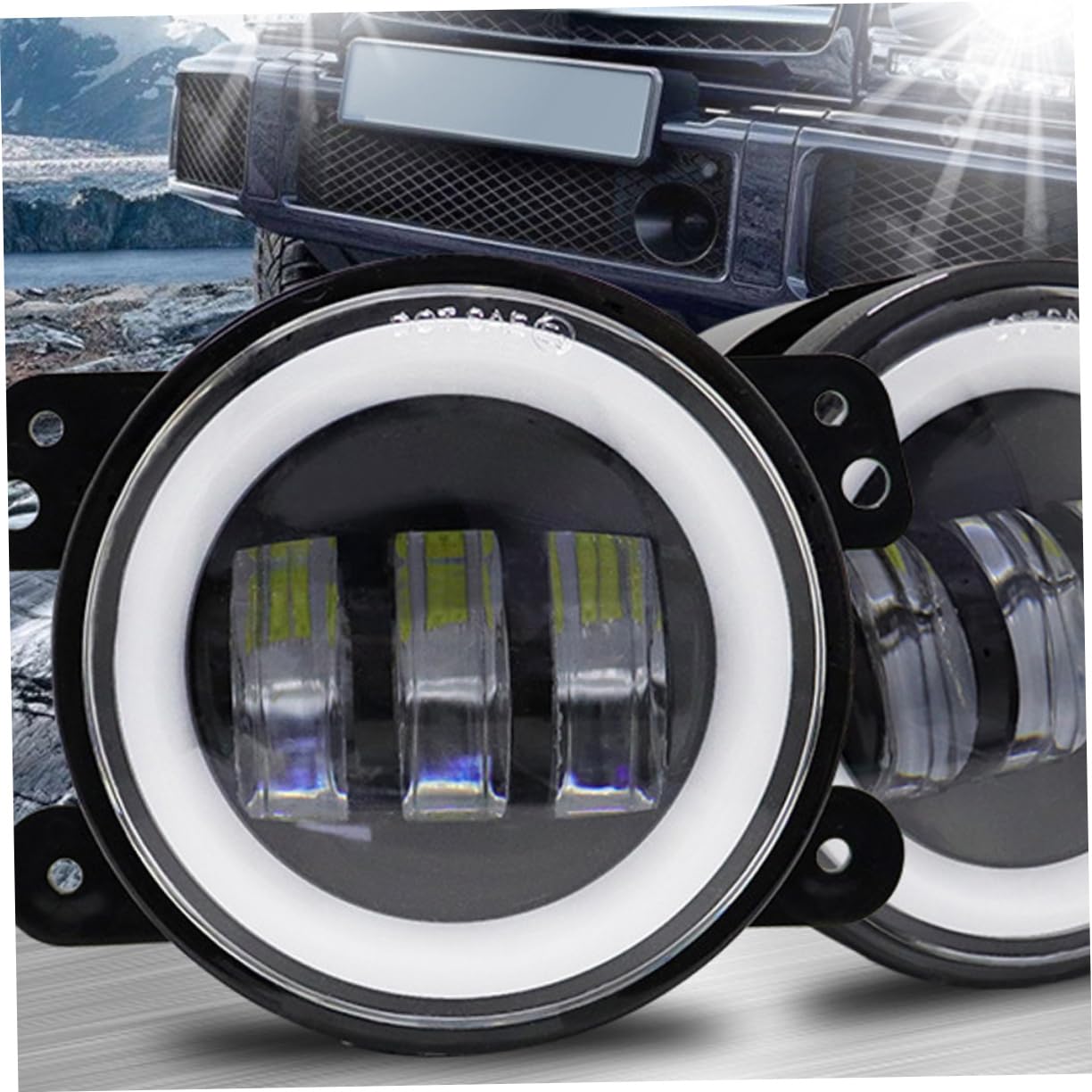 PRETYZOOM Lampadine Per Fari Led Per Fari Auto Led Basso Consumo Energetico Realizzate in Elevata Luminosità e Effetto Luminoso Brillante