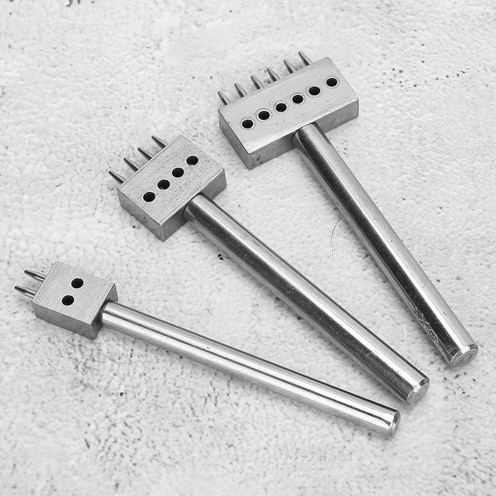 Buy 3PCS Profession Leather Hole Punch Tools Cutting Stitch for Wallet