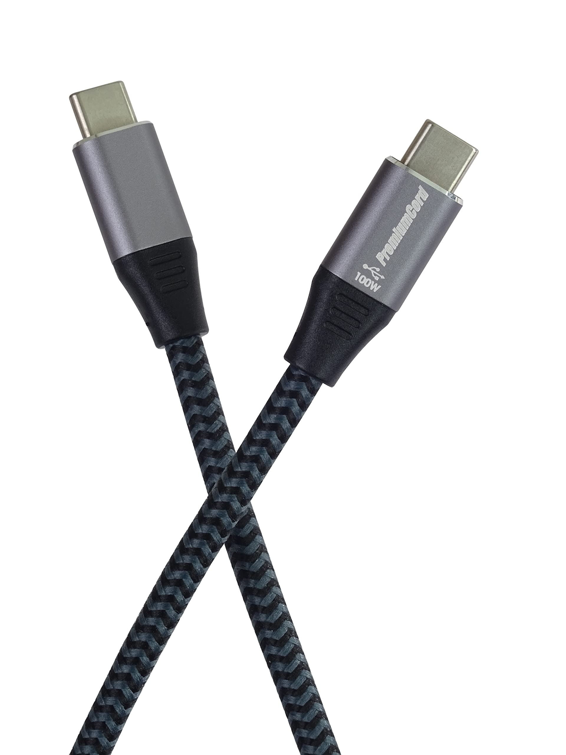 PremiumCord Cavo di Collegamento USB-C 3.2 Gen 2x2, SuperSpeed Trasferimento Dati Fino a 20Gbit/s