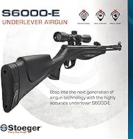 Vista 2 de Stoeger Combo S6000-E - Calibre .22 - Sintético Negro con Miras de Fibra Óptica y Alcance 4 x 32