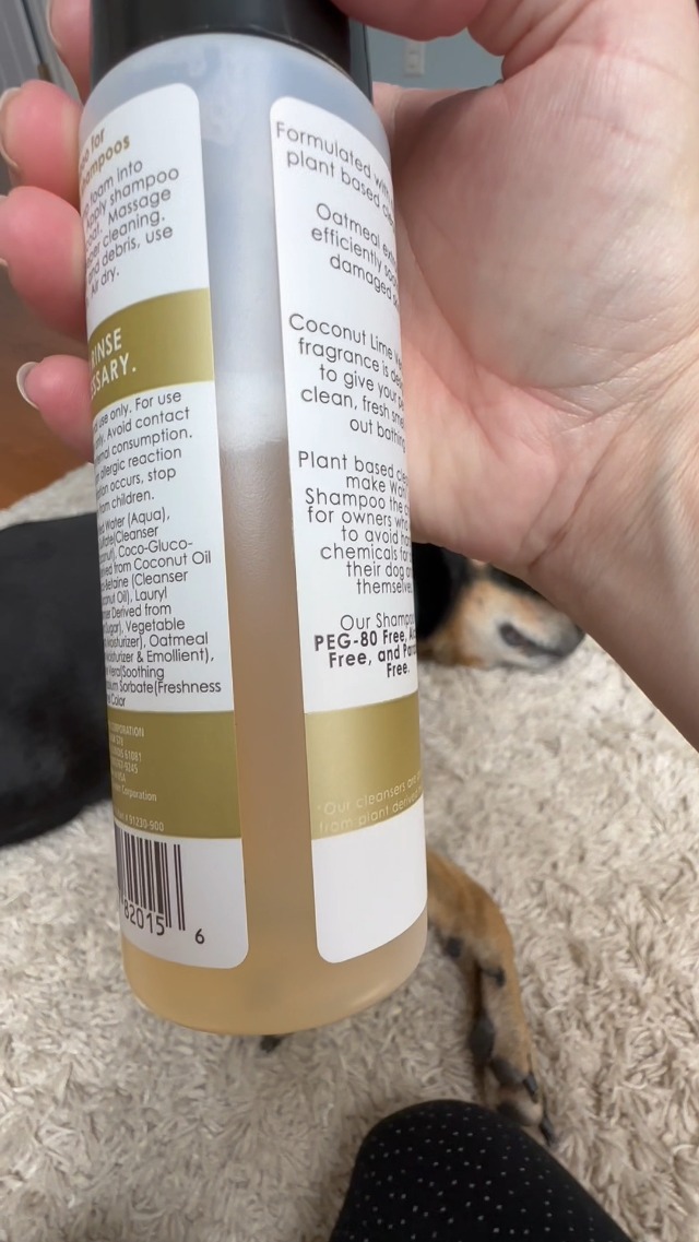 Bissell BARKBATH No Rinse Dog Shampoo (2-Pack) – Free & Clear Formula, 2172A