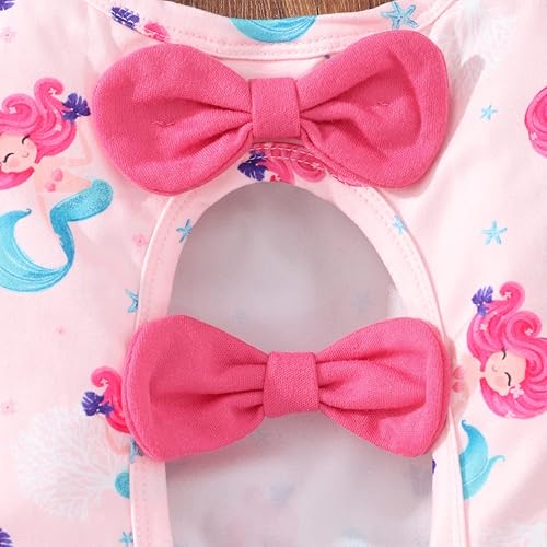 Miniatura 5 de Popshion Vestidos sin mangas para niñas pequeñas, vestido con lazo en la espalda, ropa de verano para niña, vestido de fiesta de cumpleaños para