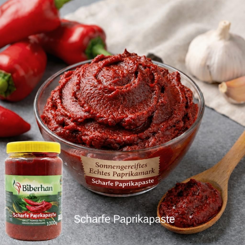 Sonnengetrocknetes Paprikamark Süß & Scharf 4er Pack 4x1000g