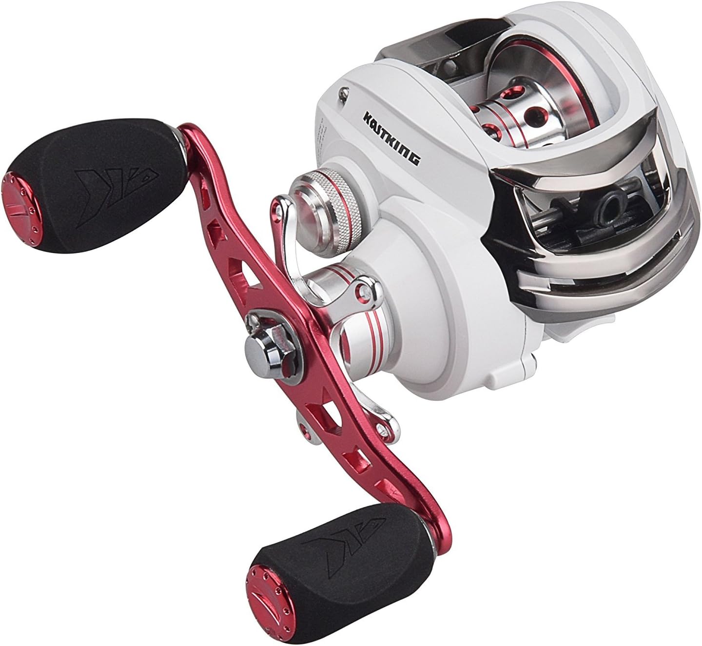 KastKing Royale Legend GT Baitcasting Reels, New Low Profile Design Baitcaster Fishing Reel, Magnet Braking System, 17.6 Lbs Carbon Fiber Drag, 5+1 Shielded Stainless Steel Bearings
