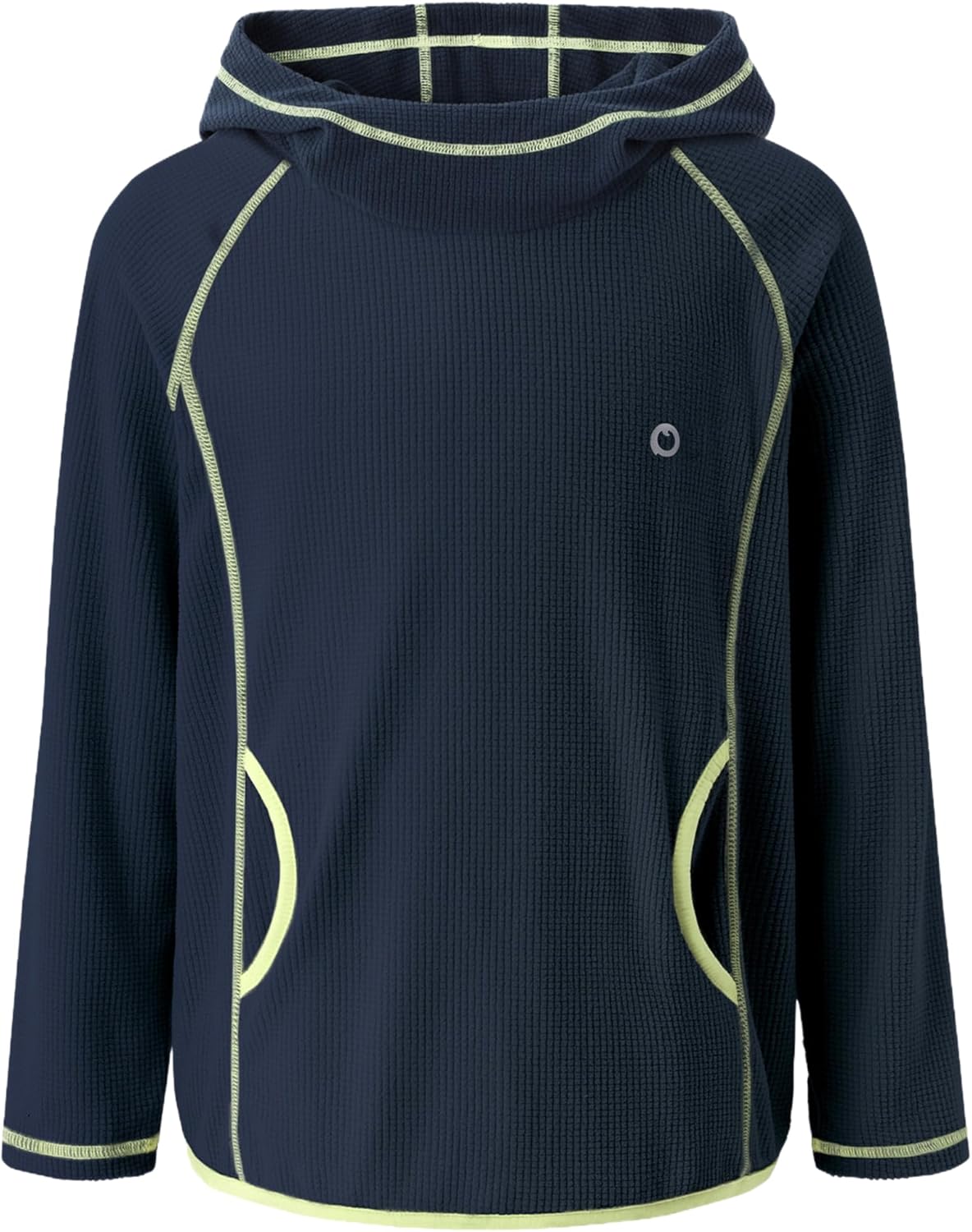 PATPAT Kids Heat-Retaining Hoodie, Smart Thermal Hooded Sweatshirt, Long Sleeve Pullover with Pocket Thumb-hole Cuffs