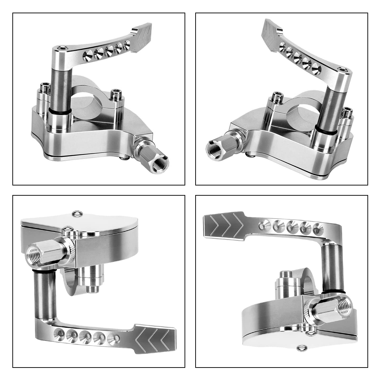 Conjunto De Palanca De Acelerador De Pulgar TARAZON Para ATV Y Moto 7/8″ – CNC De Aluminio, Compatible Con Honda, Yamaha, Suzuki, Kawasaki