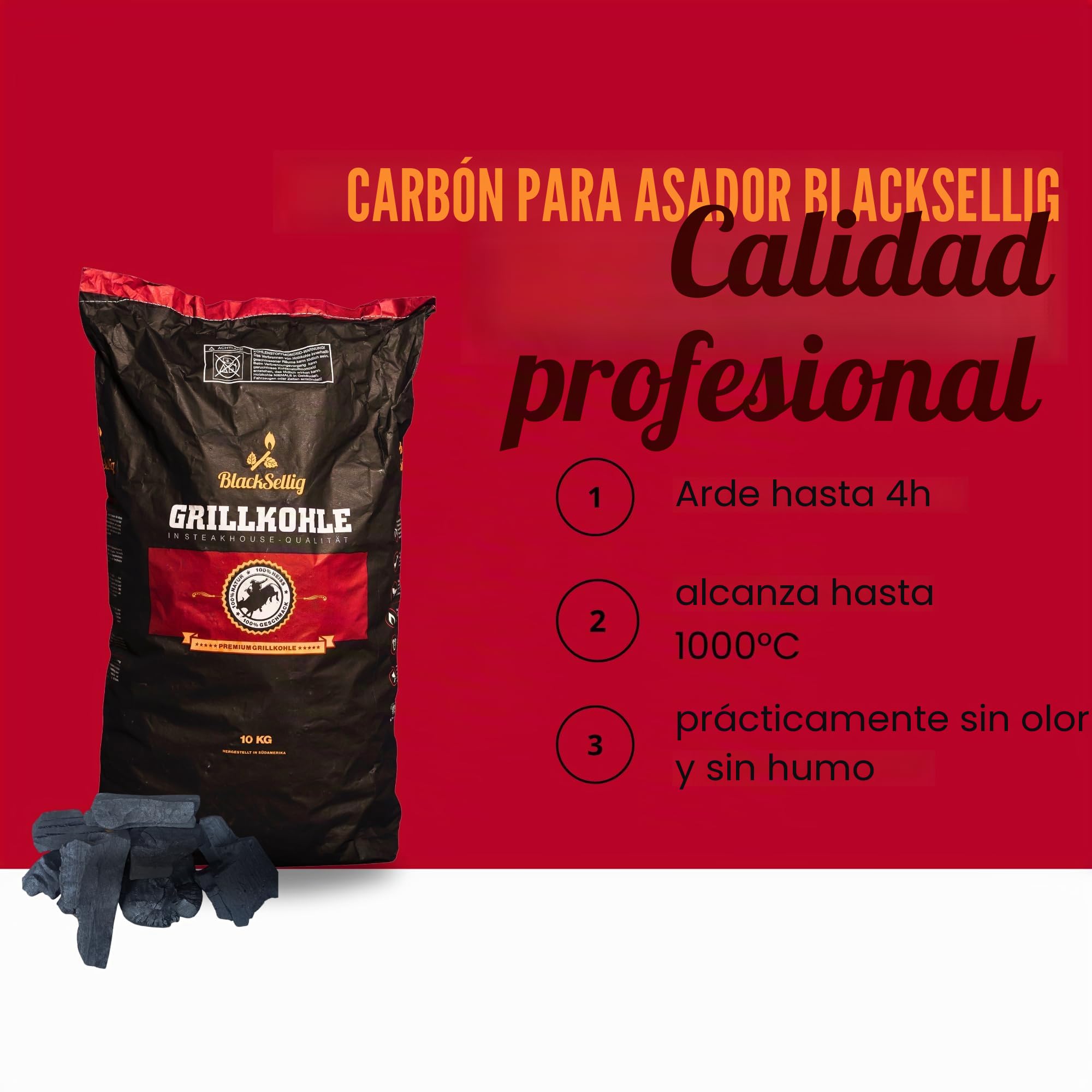 20 Kg Carne House Carbón de Black sellig Puro queb racho Blanco Madera Barbacoa Carbón de Calidad de Restaurante Reach de carbón Vegetal registrada.