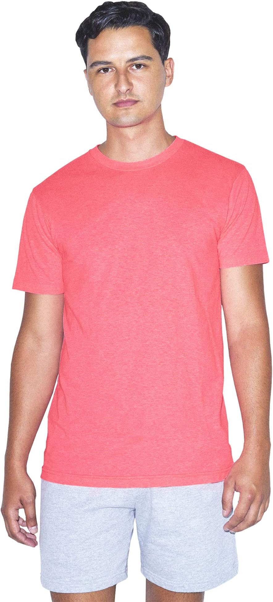 American ApparelMen's 50/50 Crewneck Short Sleeve T-Shirt, 2-Pack T-Shirt
