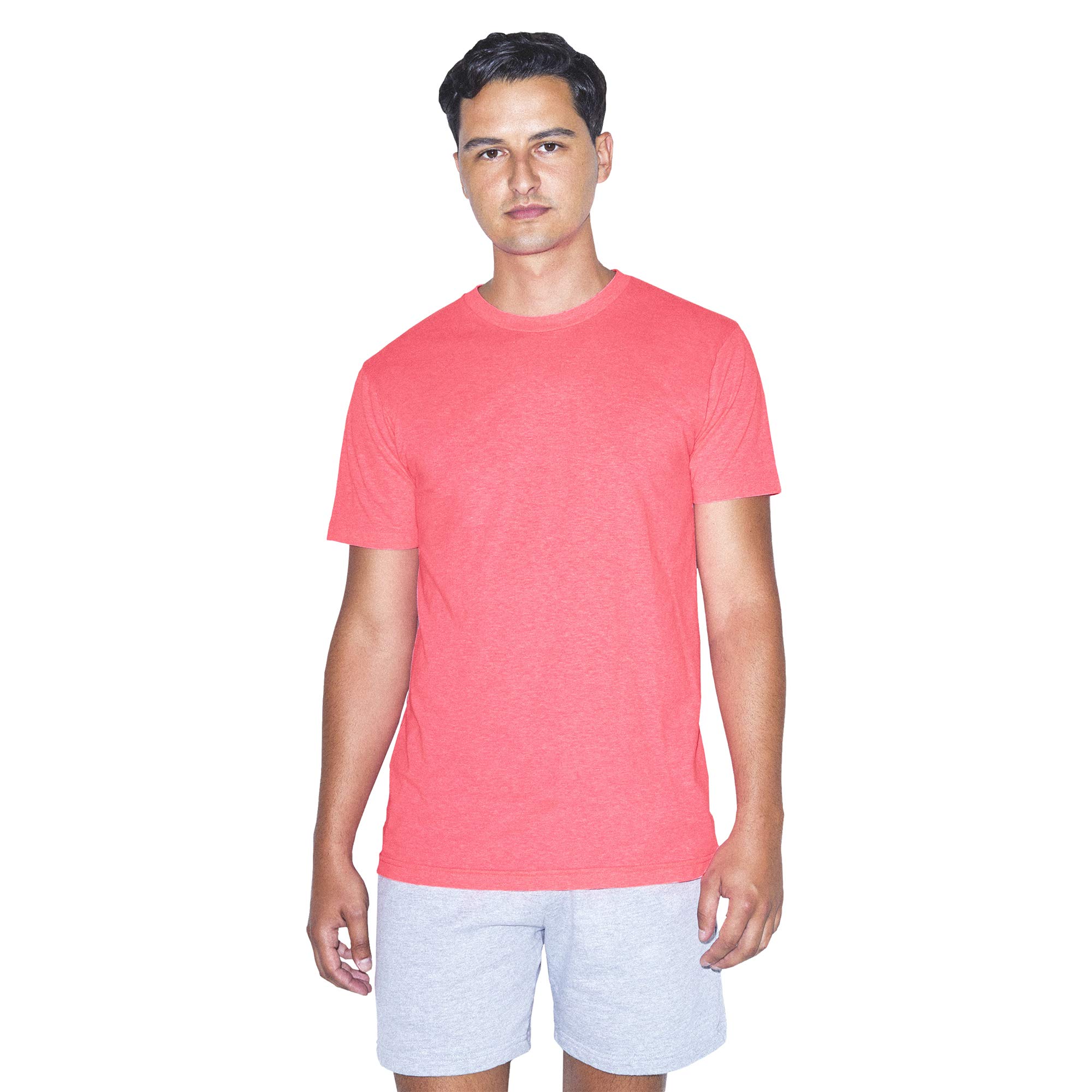 American ApparelMen's 50/50 Crewneck Short Sleeve T-Shirt, 2-Pack T-Shirt