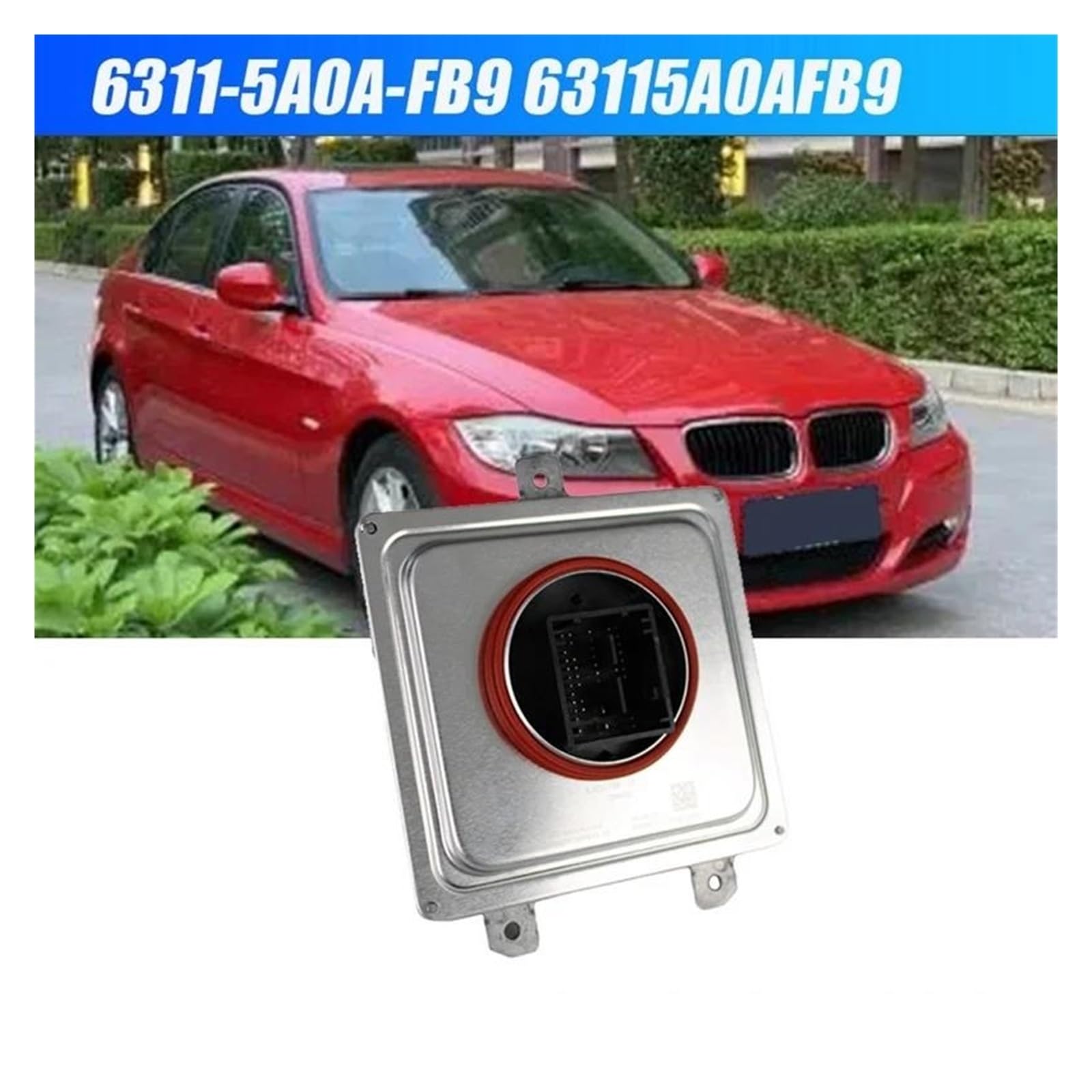 Balastos escondidos Unidad de Control electrónico de Faros LED de Coche 63115A0AFB9 para módulo de balasto de Faro de xenón para X3 G01 G02 X4 LCI G30