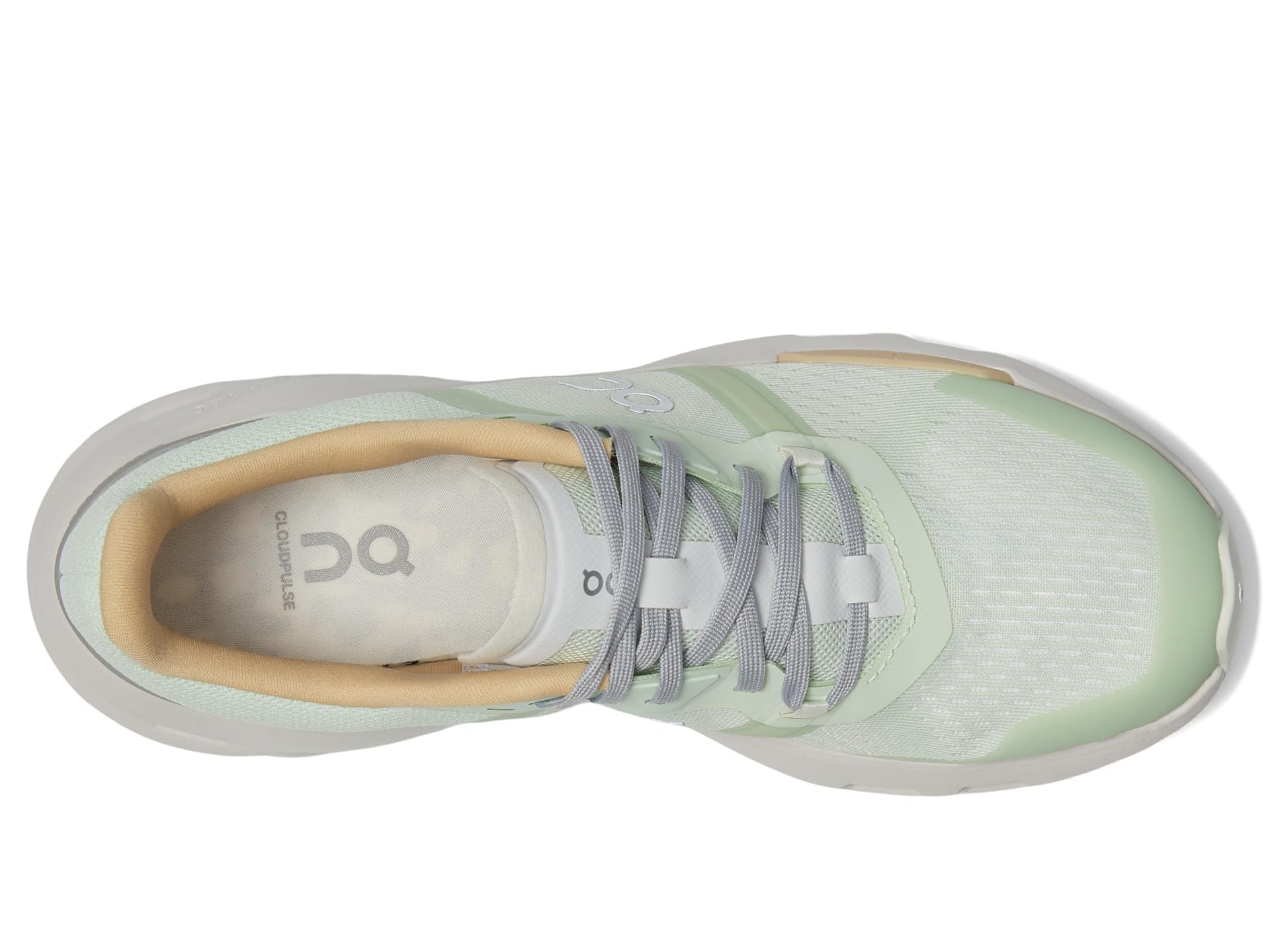 On Women's Cloudpulse Sneaker, Lima/Savannah, 8