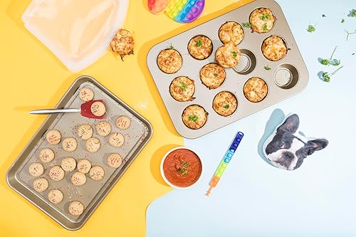 Miniatura 3 de Cuisipro Piccolo - Volteador de silicona de 8 pulgadas, color rojo