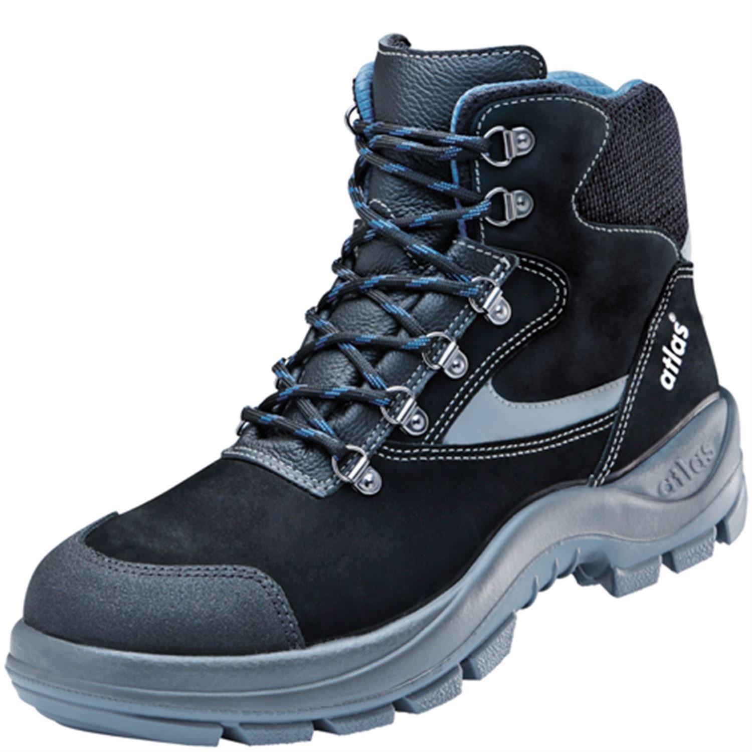 Atlas ESD Sicherheitsschuh Ergo Med 735 XP Blueline Distance 10 In accordance With EN ISO 20345 S3 SRC