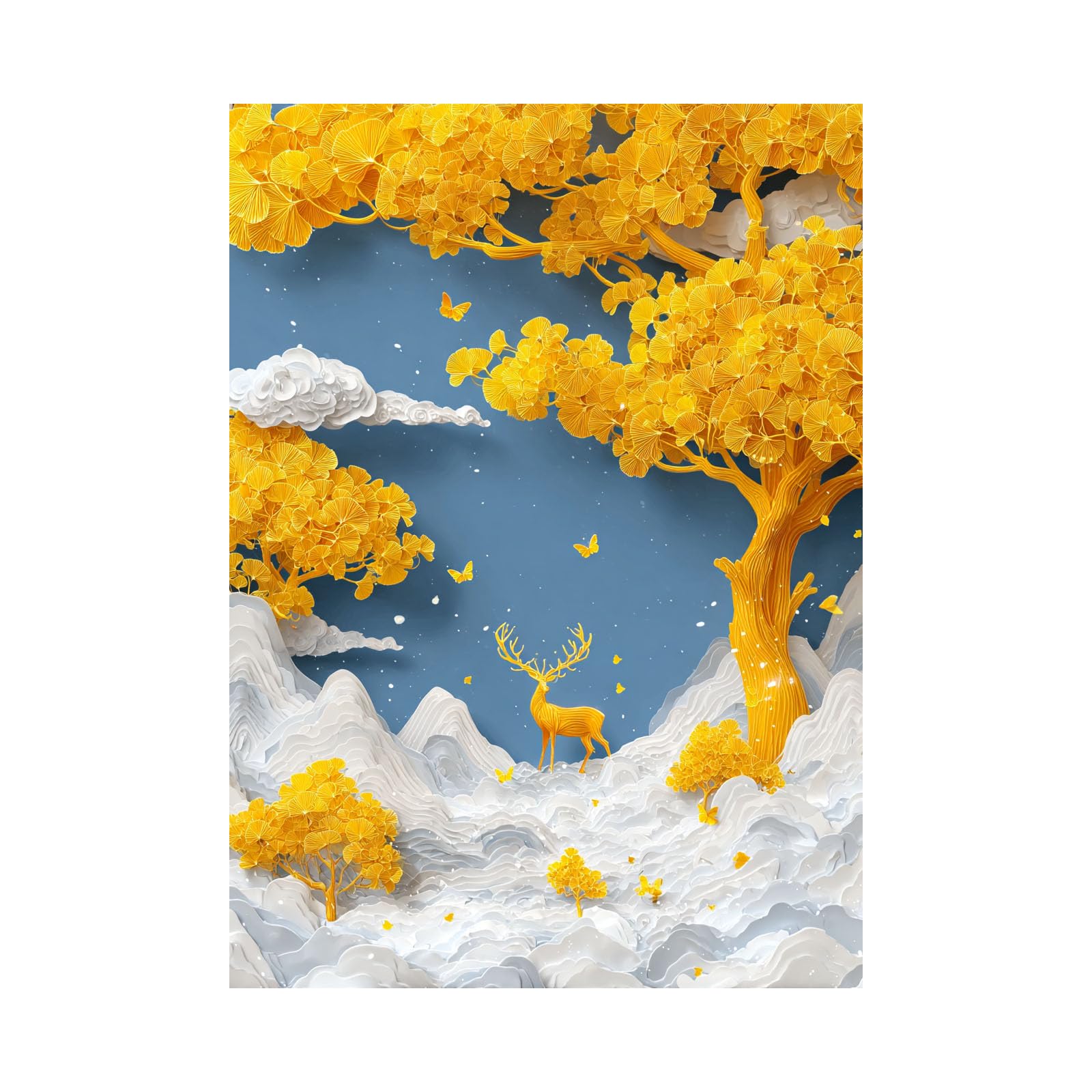 Cuadro mural de flores TERUEA, el póster boho de montaña que transforma tu hogar en un oasis 8