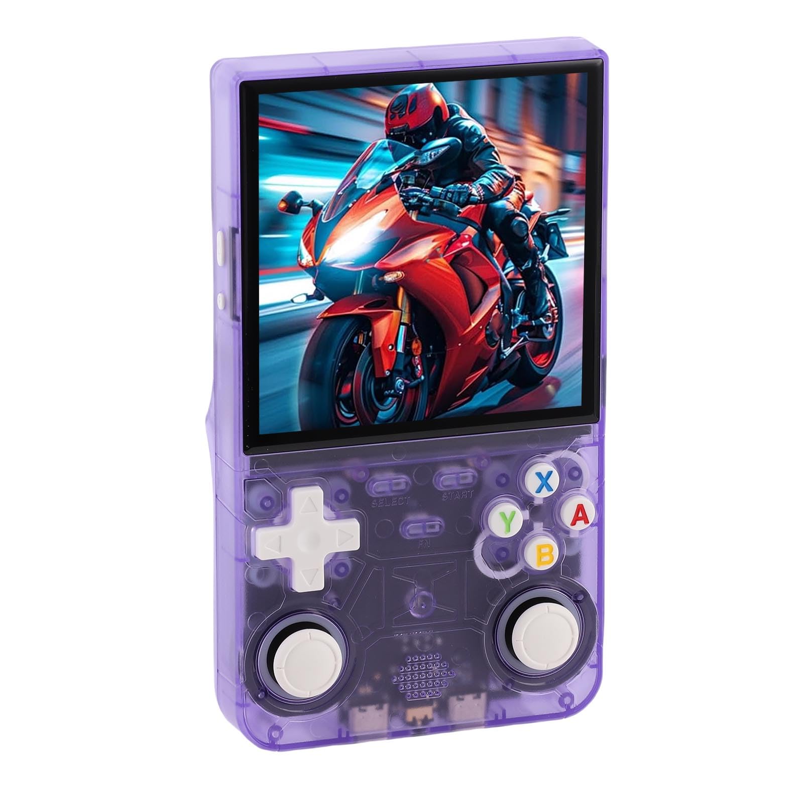 Console di Gioco Portatile Portatile Console di Gioco retrò con Doppio Joystick e Schermo da 4 Pollici per, Batteria da 3500 MAh (64G)