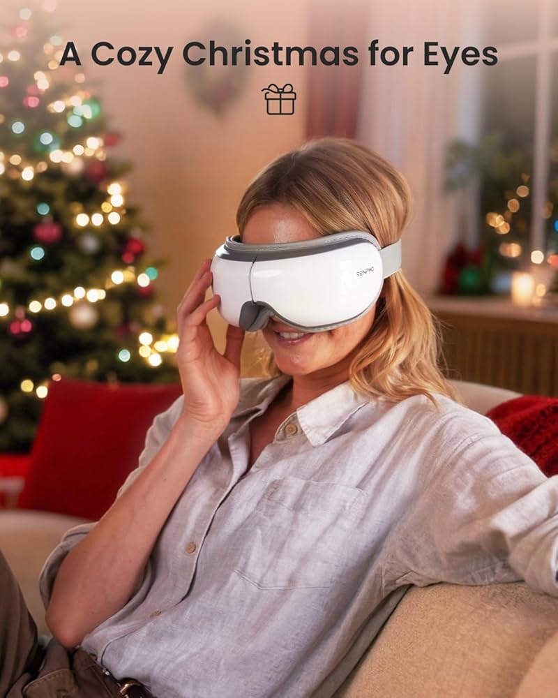 Amazon.com: RENPHO Eye Massager with Heat Christmas White Elephant