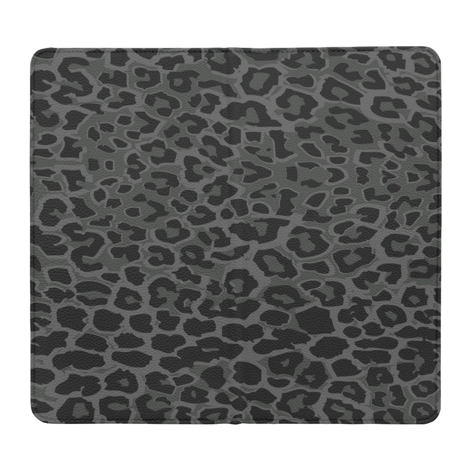 Binienty Black Leopard Print Car Insurance and Registration Holder with Magnetic Closure License and Registration Holder for Glove Box Organizer