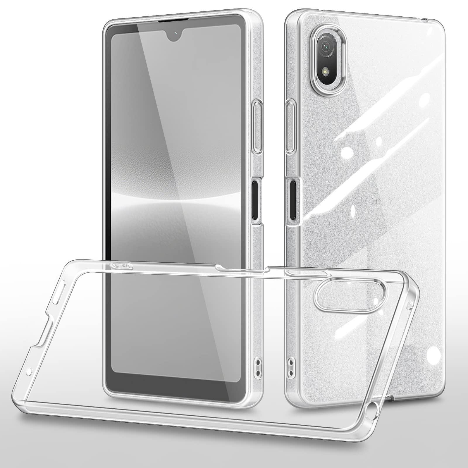 Amazon.co.jp: Sony Xperia Ace III SO-53C SOG08 ケース クリア  