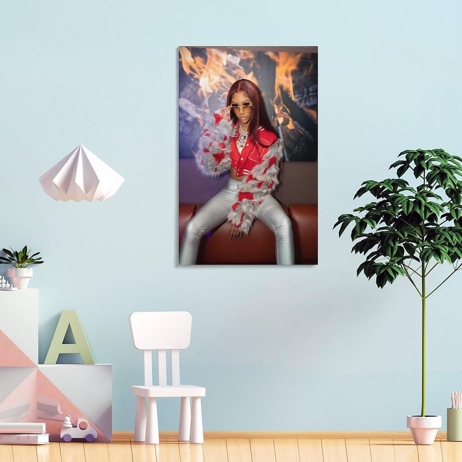 Amazon.com: Lakeyah Sexy And Spicy Art Rapper Poster Poster