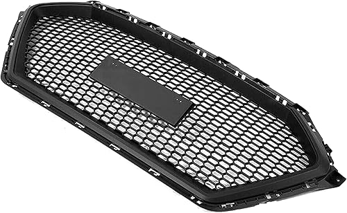 Miniatura 5 de munirater Parachoques delantero para parrilla automotriz, repuesto de panal negro para Elantra GL GLS L LE Limited SE SEL Sedan 4 puertas 2017 2018