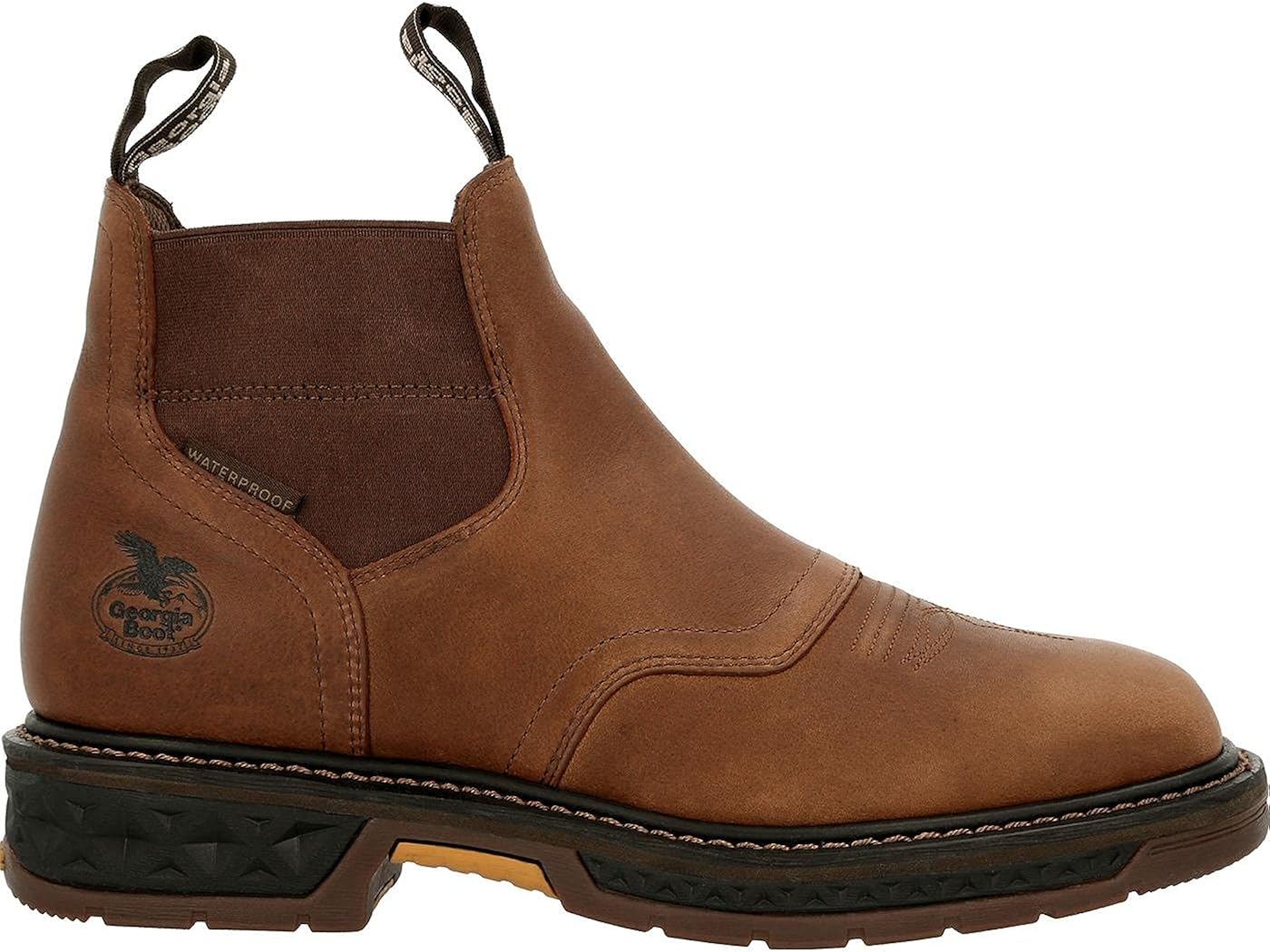  | Georgia Boot Carbo-Tec LT Waterproof Chelsea Work Boot | Chelsea
