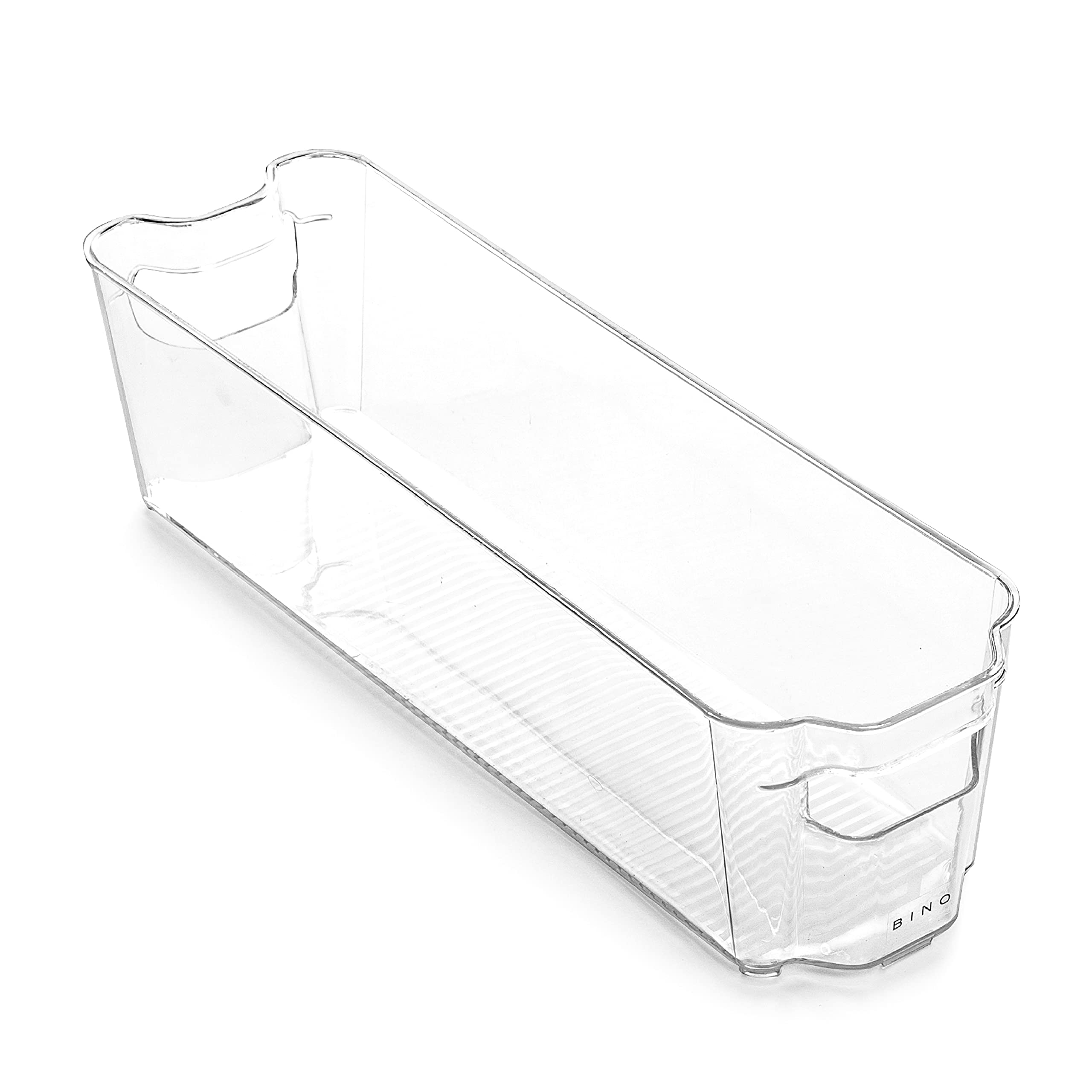 BINOStackable Plastic Storage Bins, Small - 12 Pack | THE STACKER COLLECTION | Multi-Use Organizer Bins | BPA-Free | Pantry Organization | Home Organization | Fridge Organizer | Freezer Organizer