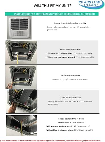 Miniatura 2 de para el desviador de CA Furrion Chill – Aumenta el volumen de aire de tu aire acondicionado a tu RV caliente, haciéndote más frío más rápido –