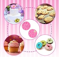 Vista 3 de Juego de 2 moldes de silicona para frutas, molde pequeño para decoración de pasteles, chocolate, dulces, resina, arcilla, mini molde de sandía