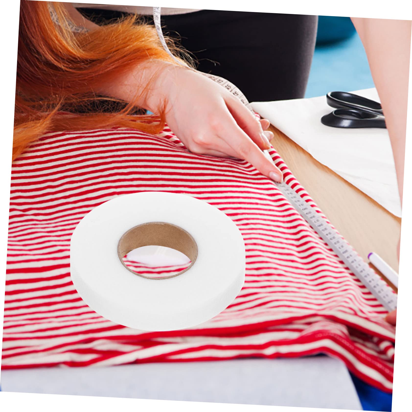TEHAUX 8rollos Cinta De Doblado Doble Cara Para Costura Para Dobladillos De Pantalones y Proyectos De Manualidades