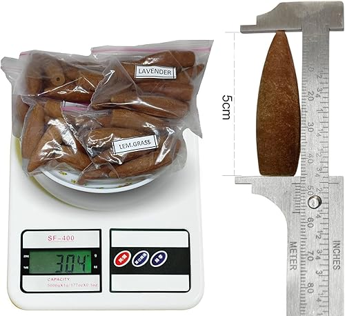 Miniatura 9 de Conos de incienso grandes de 2 pulgadas para cascada, 30 minutos de largo tiempo de combustión (6 variantes, 60 conos) para purificación,